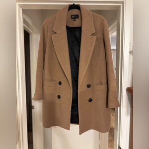 ZARA CAMEL COAT‎ WOMEN